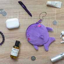 Load image into Gallery viewer, Borahae Whale Coin Pouch