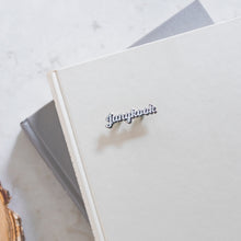 Load image into Gallery viewer, Bias Name Enamel Pin - Silver