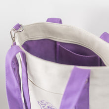 Load image into Gallery viewer, Borahae Mini Canvas Tote Bag