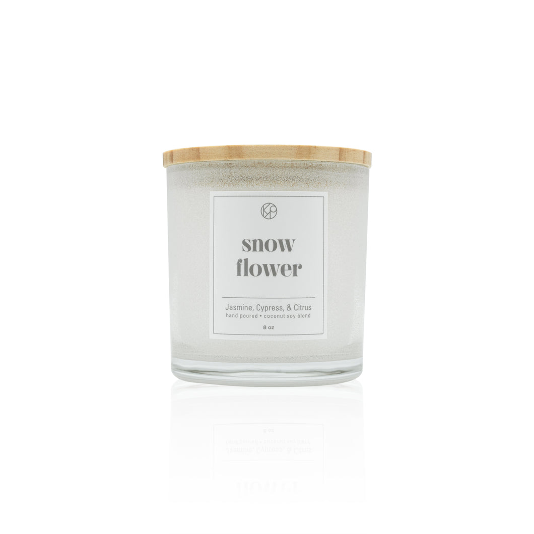 Limited Edition: Snow Flower Candle