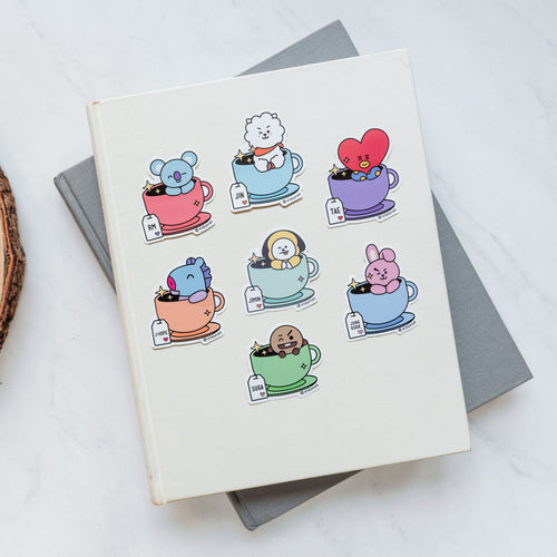 Tea Cup Stickers